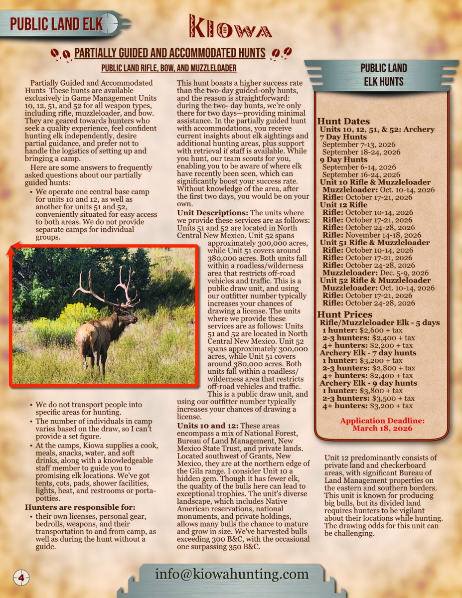 Kiowa 2026 Brochure page 4