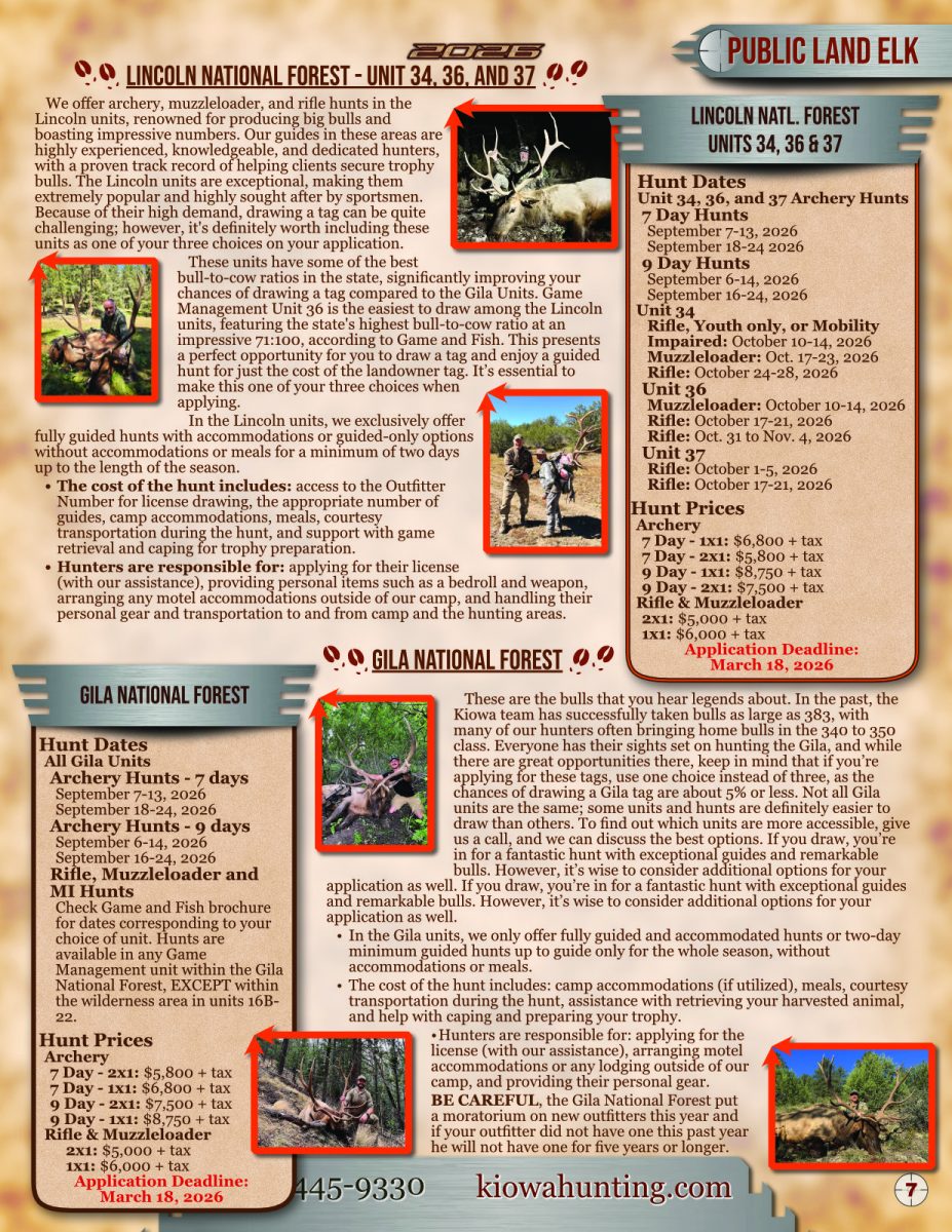 Kiowa 2026 Brochure page 7