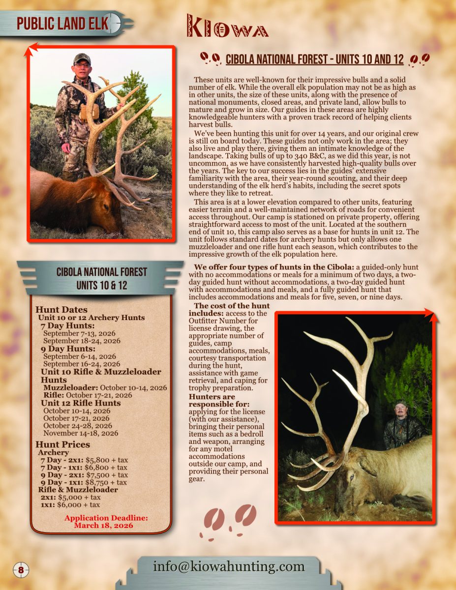 Kiowa 2026 Brochure page 8