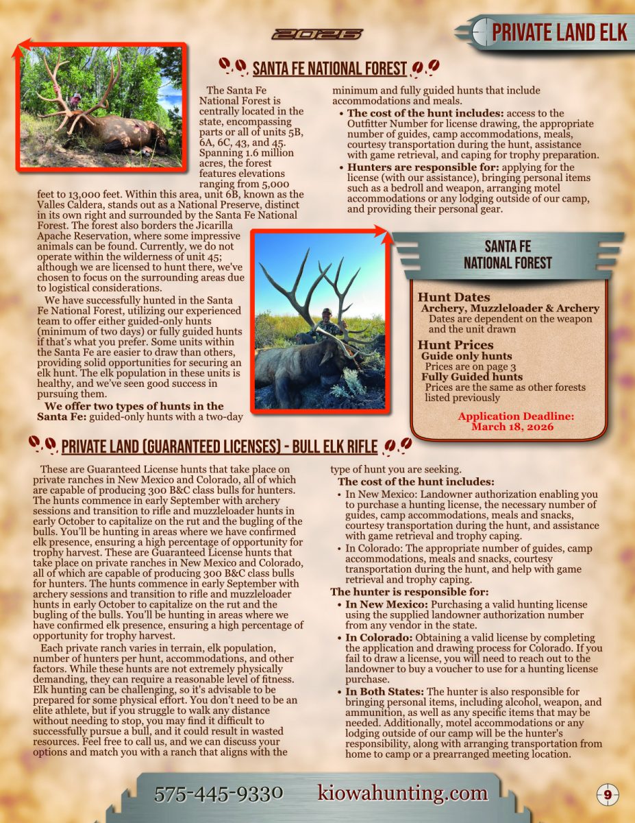 Kiowa 2026 Brochure page 9