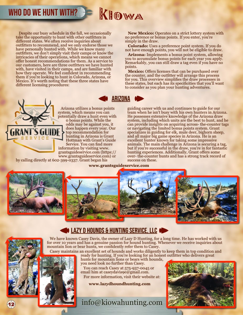 Kiowa 2026 Brochure page 12