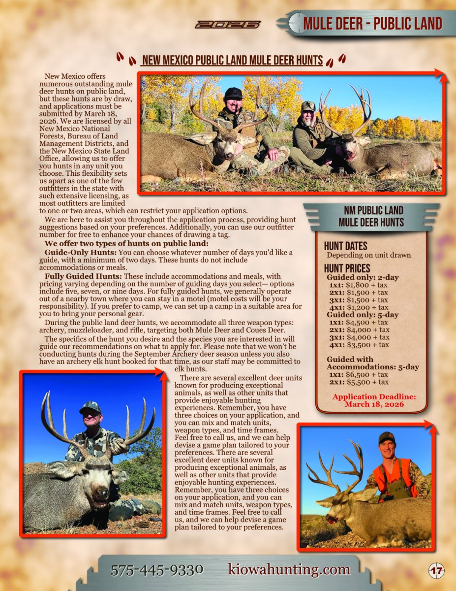 Kiowa 2026 Brochure page 17