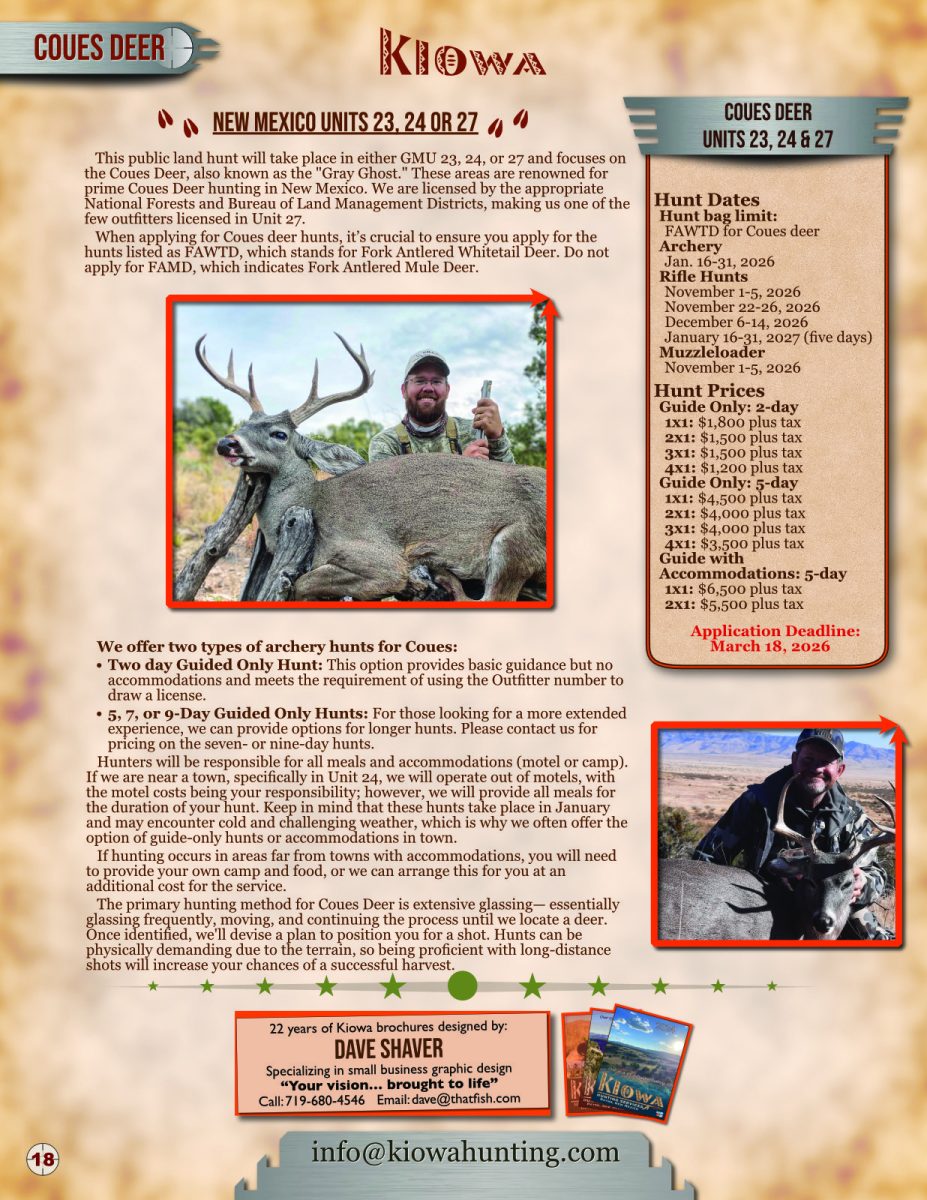 Kiowa 2026 Brochure page 18