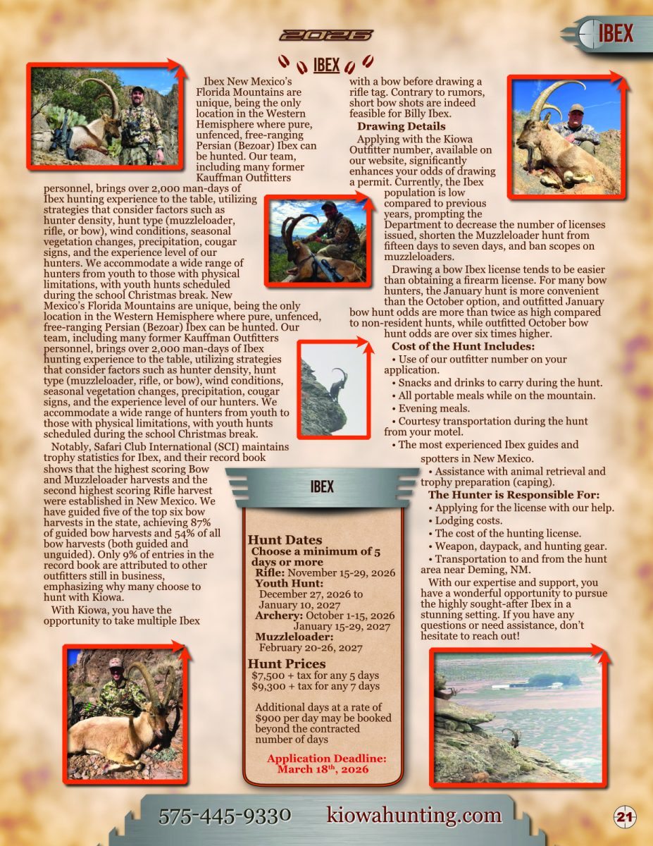 Kiowa 2026 Brochure page 21