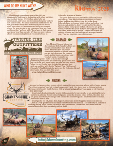 Kiowa 2025 Brochure - Page 12